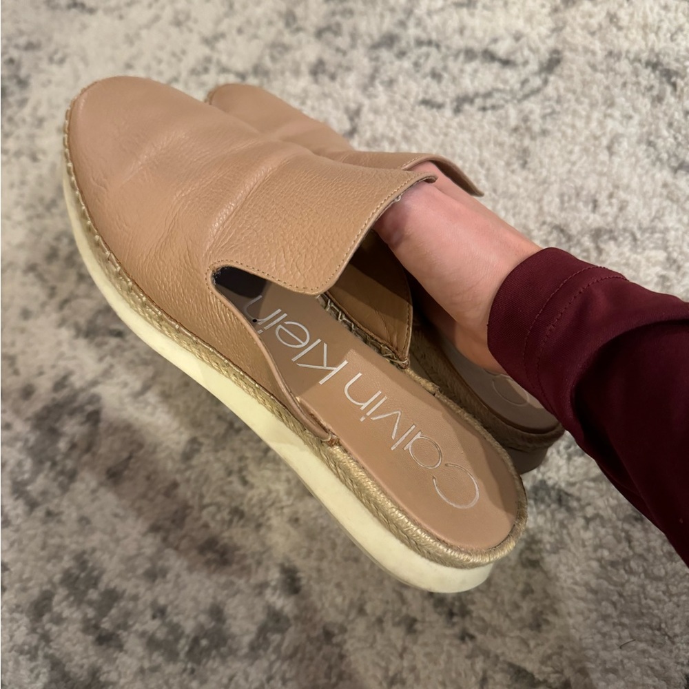 Calvin Klein mules Size 8.5
